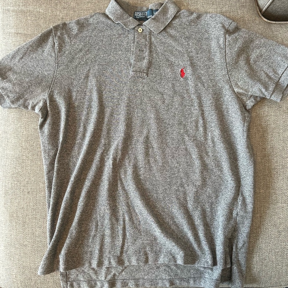 Polo by Ralph Lauren Gray Men's Shirt